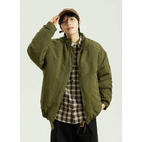 GoodNorth冬季加厚保暖立领棉服