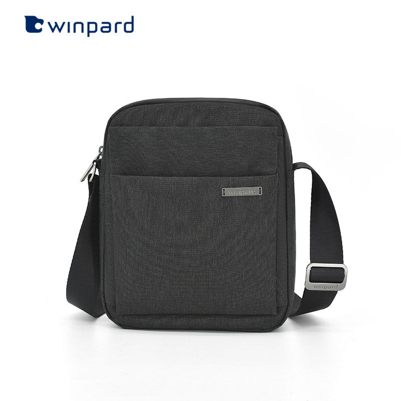 威豹简约男包单肩包商务休闲公文包男士包包斜挎包可装水杯