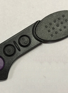 M对讲机配件XTS3000发射按键XTS5000框胶PTT一套3小件如图所示