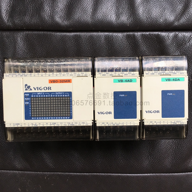 二手丰炜PLC VB0-32MR-A VB-4AD  VB-4DA VB-32XYT 保修90天 实拍