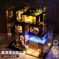 Хижина, двойная игрушка, вилла для друга, DIY, домик своими руками, подарок на день рождения