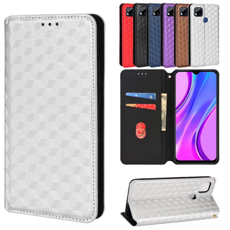 适用于小米poco c3手机壳对吸翻盖式红米9C保护套redmi 9cnfc皮套