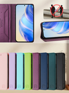 适用于摩托罗拉Moto G Stylus 2024 5G手机套对磁吸扣翻盖式保护皮套软硅胶外壳全包边防摔插卡支架高档商务