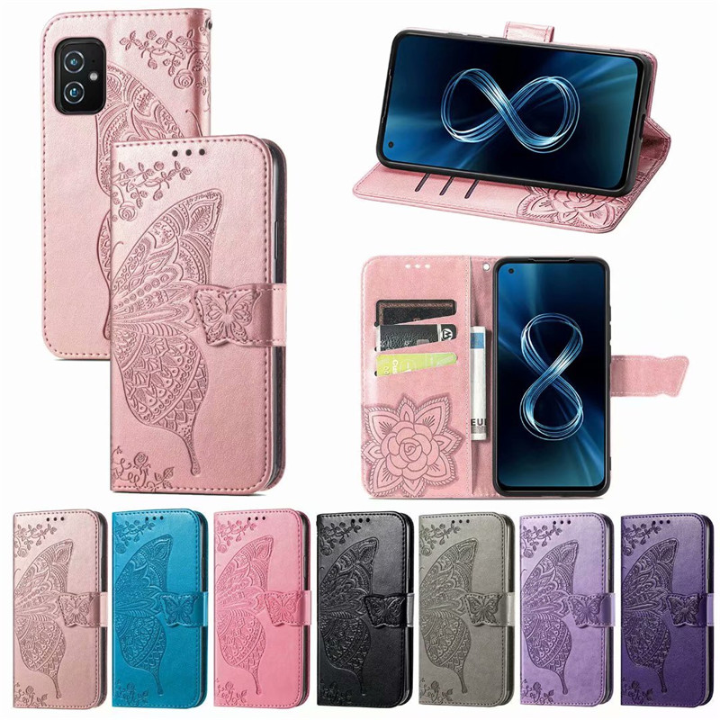 适用于华硕Asus Zenfone 8 ZS590KS手机套软胶全包翻盖式保护外壳