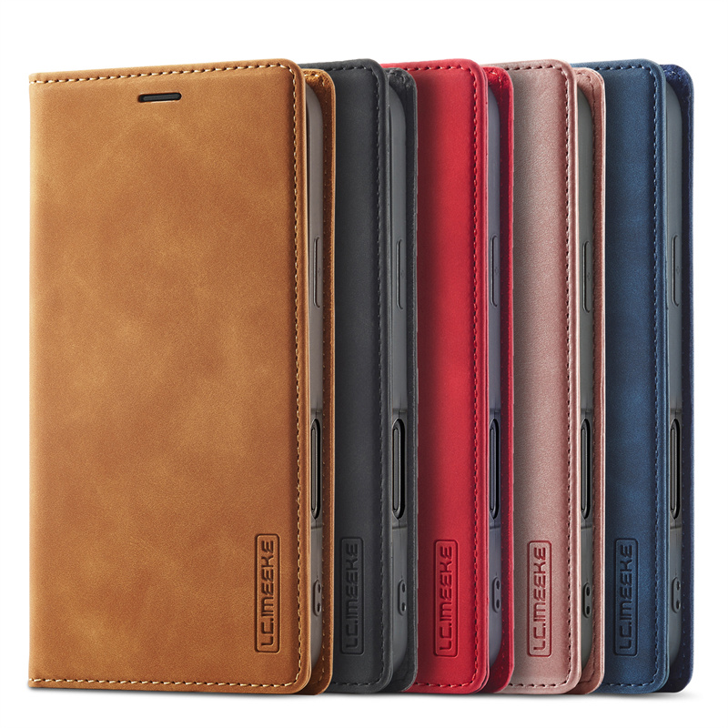 适用于三星Galaxy A13 5G/4G/A04 4G/A04S/M13 5G手机套对吸扣翻盖式保护皮套软硅胶内壳全包边防摔插卡支架