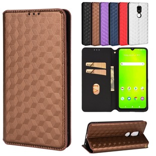 适用于Cricket Icon3手机壳双面全包边防摔磁吸扣翻盖式保护皮套