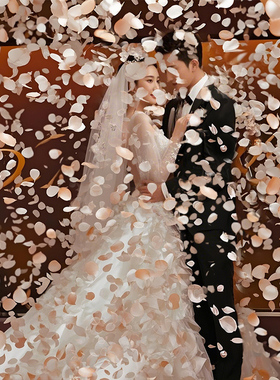 结婚花瓣礼炮礼花筒礼筒炮彩带雨喷手拧花筒喷花婚礼婚庆用品大全