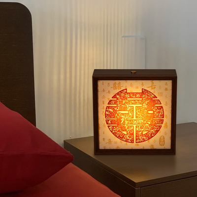 陪嫁高档新婚长明灯一对