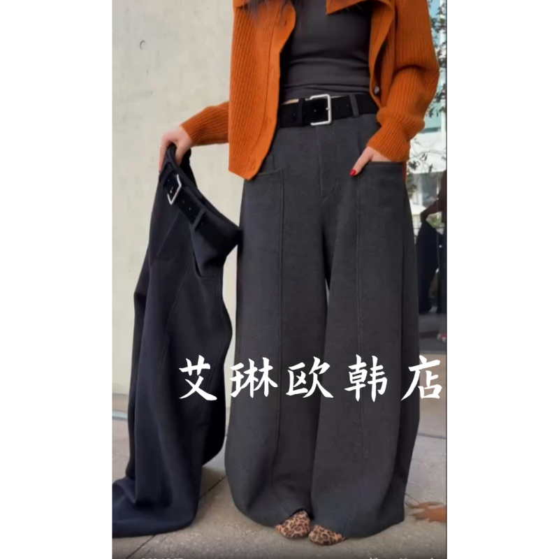 福利257233冬装新款欧货高腰显瘦百搭阔腿加绒羊毛呢休闲裤女,女装/女士精品,裤子,淘宝优惠券,粉丝福利购,淘宝优惠卷