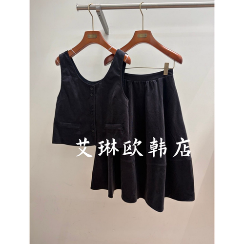 QS20375秋款灯芯绒背心马甲上衣