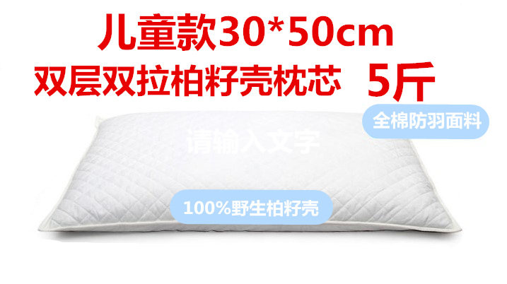 柏益思柏壳柏籽壳枕头芯 黑发助眠安神少白头颈椎枕失眠