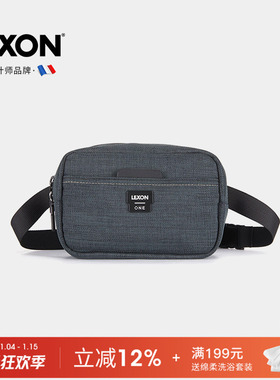LEXON运动腰包手机包男女多功能大容量户外装备防泼水腰带挂包