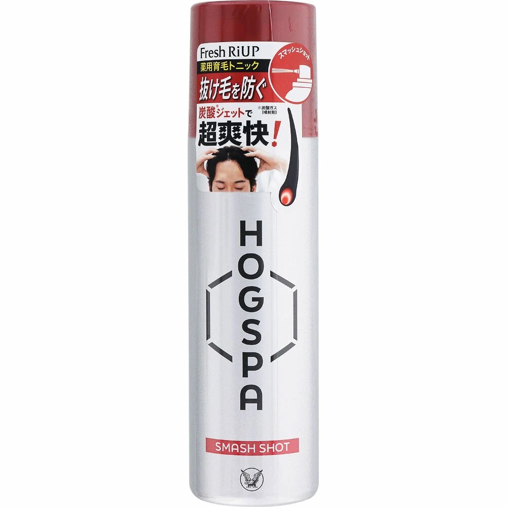 日本委托代买RiUP大正家制HOGSPA液碳酸喷射清爽防脱育毛剂