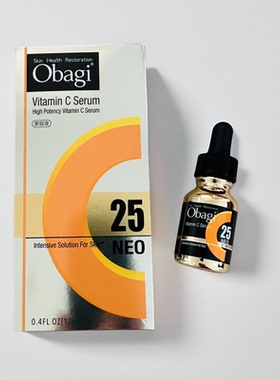 日本委托代买obagi欧邦琪美容精华液美容液维c25左旋VC亮白印12ml