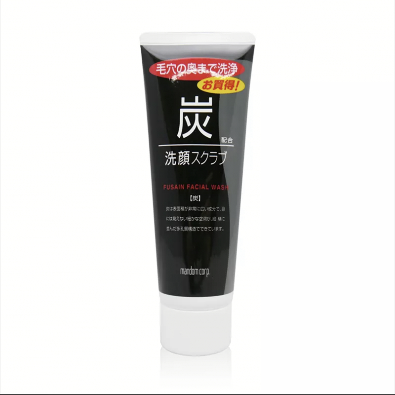 日本委托代买riben  mandom曼丹活性炭深层清洁洗面奶100g