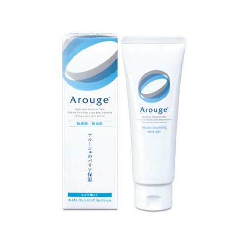 日本委托代买Arouge敏感肌温和氨基酸保湿卸妆啫喱深层卸妆乳100g