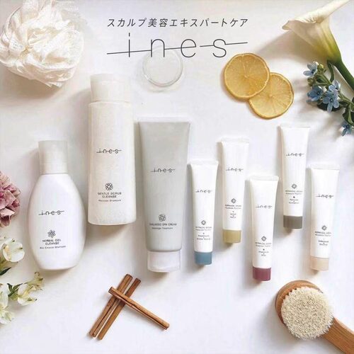 日本委托代买花王Ines头皮去异味香薰舒缓按摩膏蓬松洗发水护发素