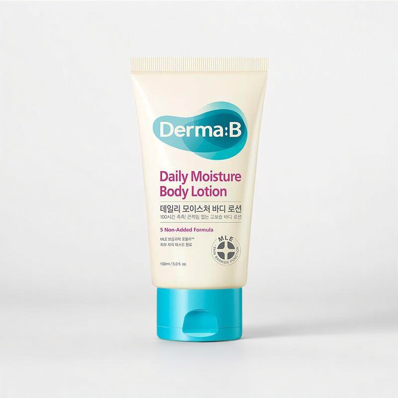 日本委托代买Derma:B得妈贝日常保湿身体乳可携式包装150ml