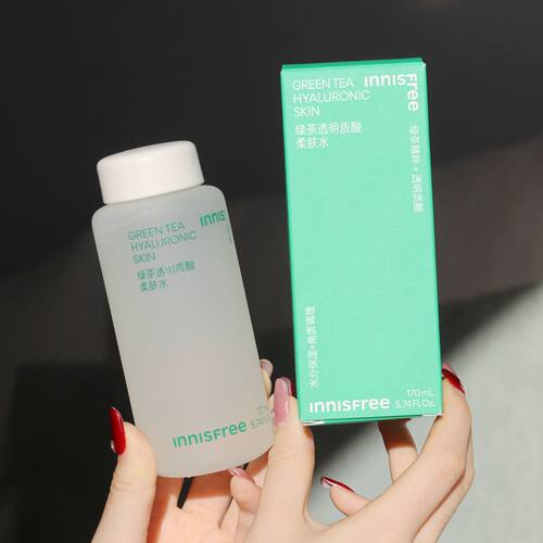 悦诗风吟绿茶透明质酸柔肤水补水保湿滋润170ml