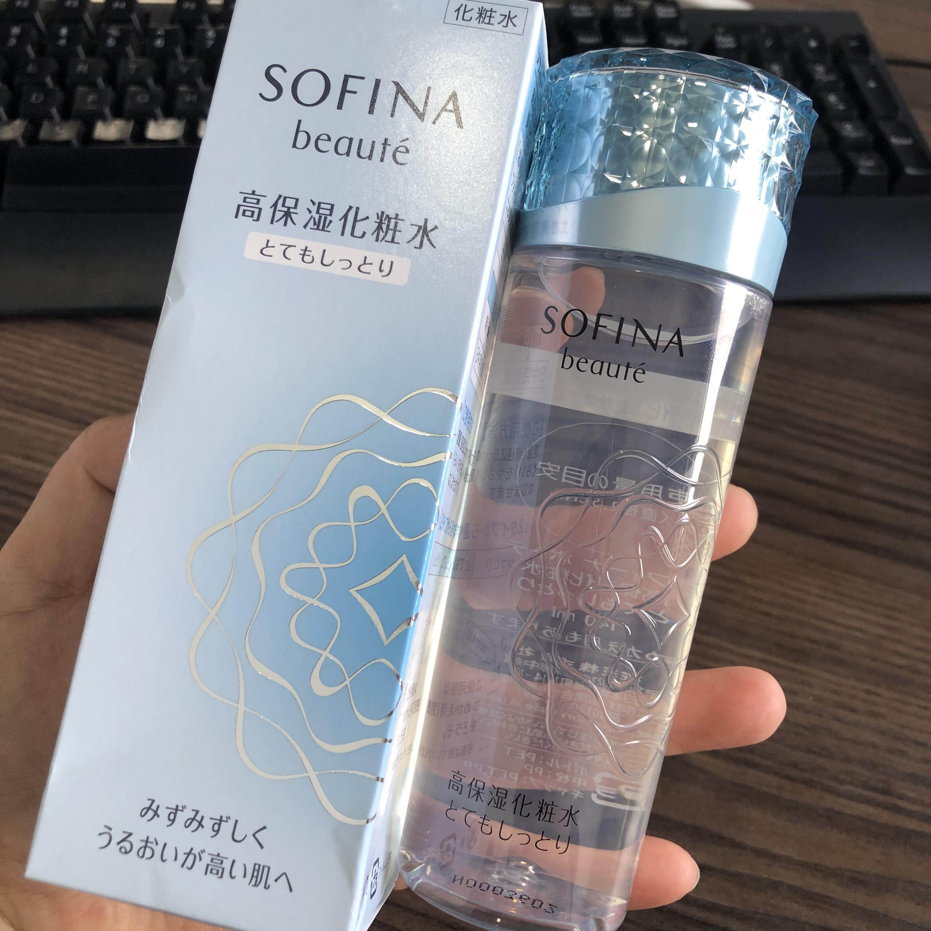日本委托代买苏菲娜芯美颜水润化妆水清爽补水滋润嫩肤140ml