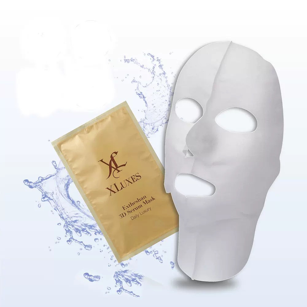 日本委托代买XLUXES细胞精华3D小脸补水保湿紧致面膜5片