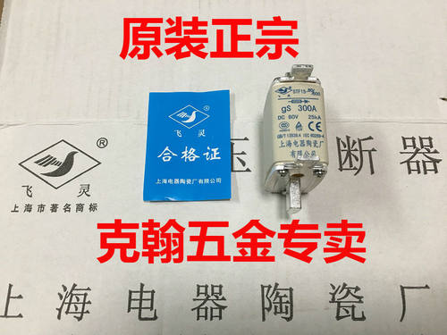 直流熔断器 STF15-80/600 gS 300A DC80V 上海电器陶瓷厂有限公司 - 封面