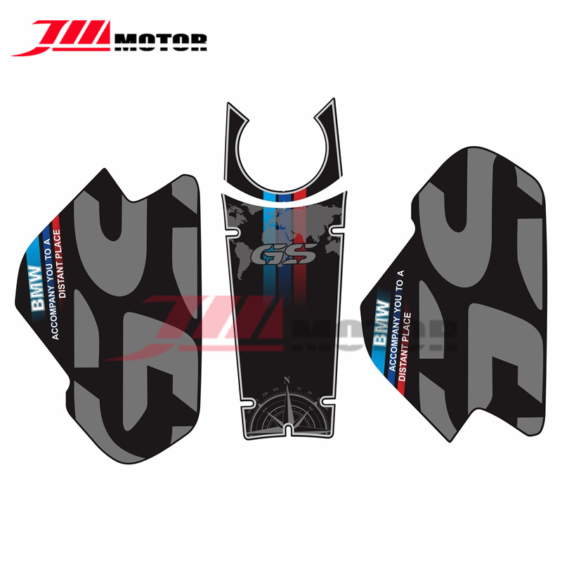 适用 宝马 水鸟R1250GS R1200GS ADV 油箱贴 车身保护贴 鱼骨贴纸