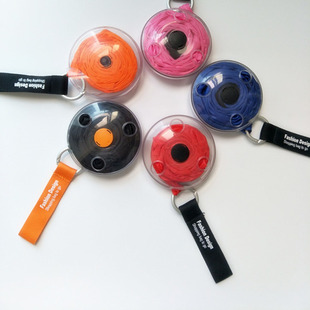 Shopping bag小圆盘折叠便携购物袋伸缩斜挎环保袋多功能包