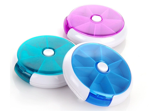 Портативная коробка для хранения, крутящаяся кнопка, делается под заказ, с печатью вашего логотипа, 7 дней