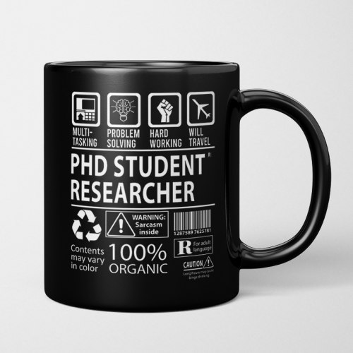 学生黑色陶瓷马克杯咖啡杯