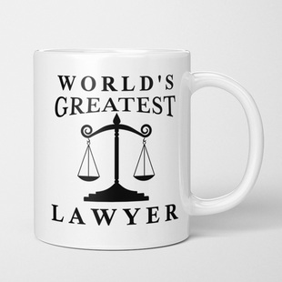 LAWYER风骚律师绝命毒师礼物大容量陶瓷马克杯 GREATEST WORLD