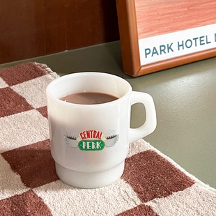 friends老友记周边美剧咖啡杯设计感小众奶玻璃杯咖啡杯马克杯子