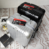 2026新款 行李箱女24寸学生拉链旅行箱万向轮登机箱20寸超轻拉杆箱