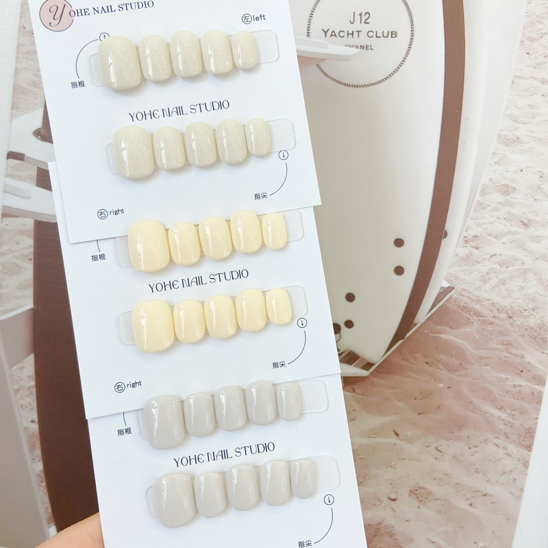 o高级感纯色YYDS穿戴甲美甲
