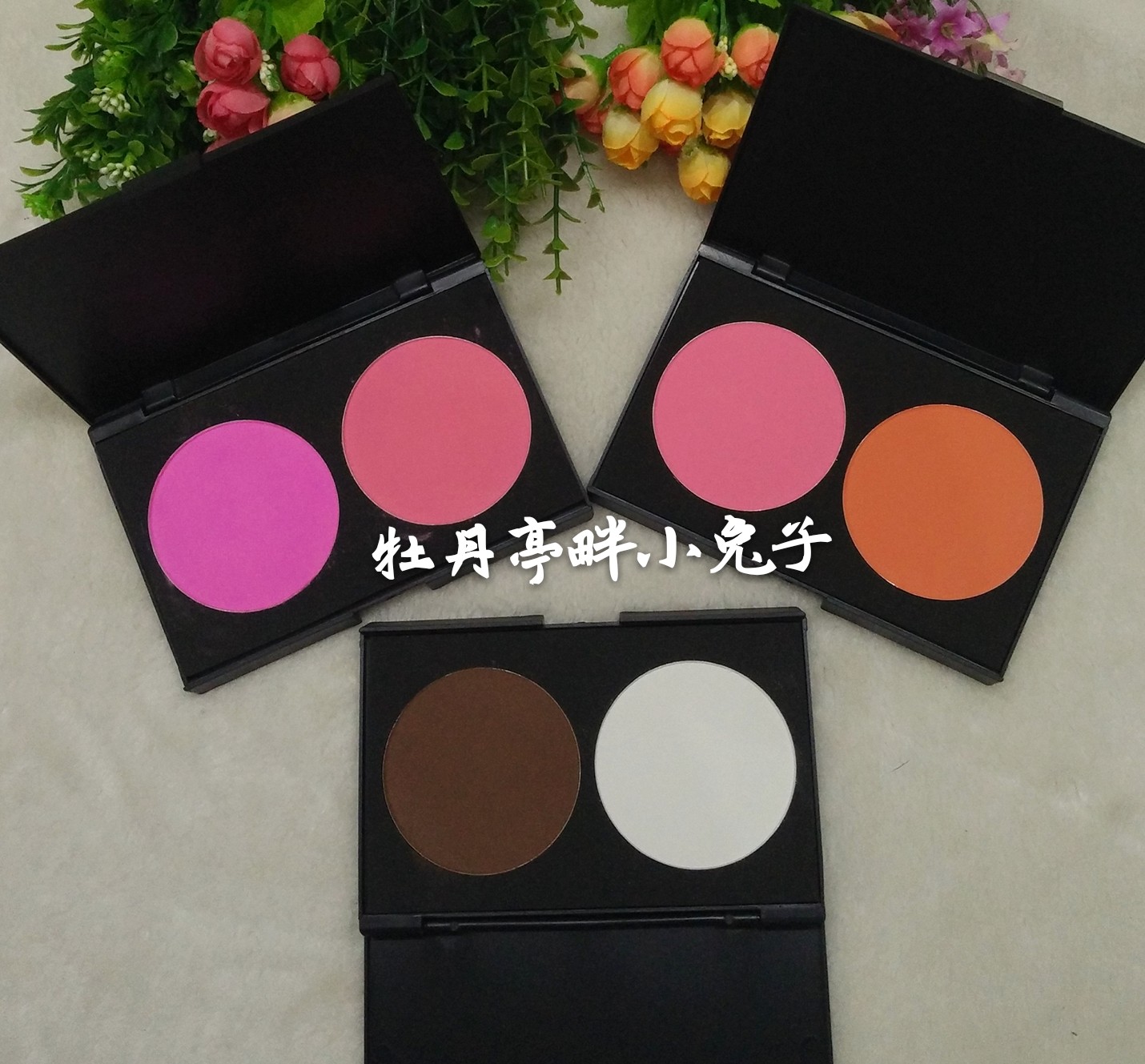 影楼化妆师戏曲越剧花旦小生眼影粉色绿色咖啡双色修容胭脂腮红|ruв категории Косметика, краснеть/румяна - от Buy2taobao.com для оказания профессиональной услуги покупки агента Taobao