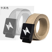厂家直销潮牌韩版 皮带帆布腰带编织帆布皮带户外休闲青年腰带批发