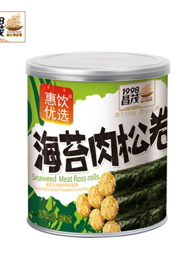 昌茂海苔肉松卷80g/罐