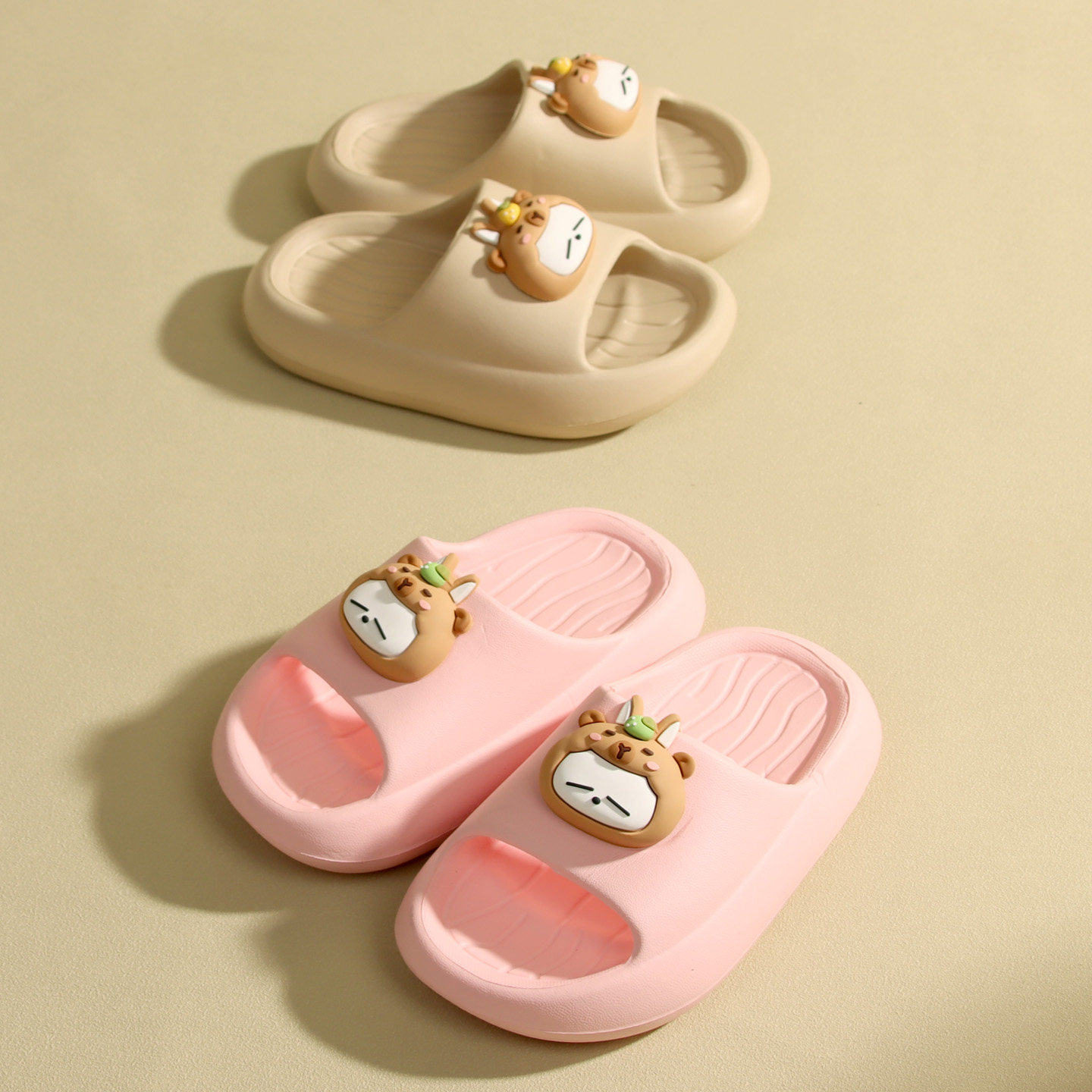 流氓兔2026新款儿童凉拖鞋防滑轻盈夏季居家洗澡软底男孩女孩卡通,居家布艺,居家凉拖/凉鞋,淘宝优惠券,粉丝福利购,淘宝优惠卷