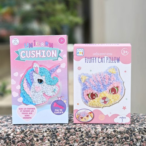 动物戳戳乐小抱枕DIY套装