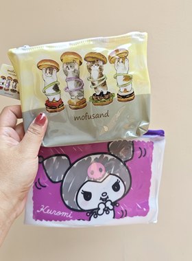 鲨鱼猫库洛米PVC收纳袋笔袋
