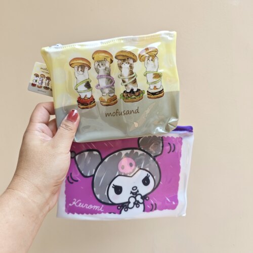 鲨鱼猫库洛米PVC收纳袋笔袋