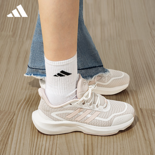 adidas阿迪达斯女鞋跑步鞋官方正品新款网面透气休闲运动鞋JH5152