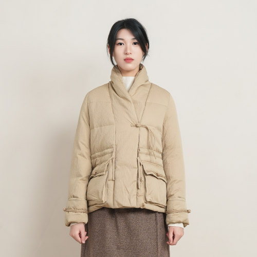 ZOLLE新中式盘扣保暖秋冬羽绒服