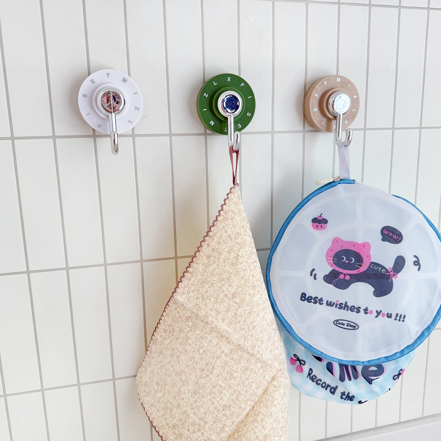 厨房强力吸盘粘贴挂钩