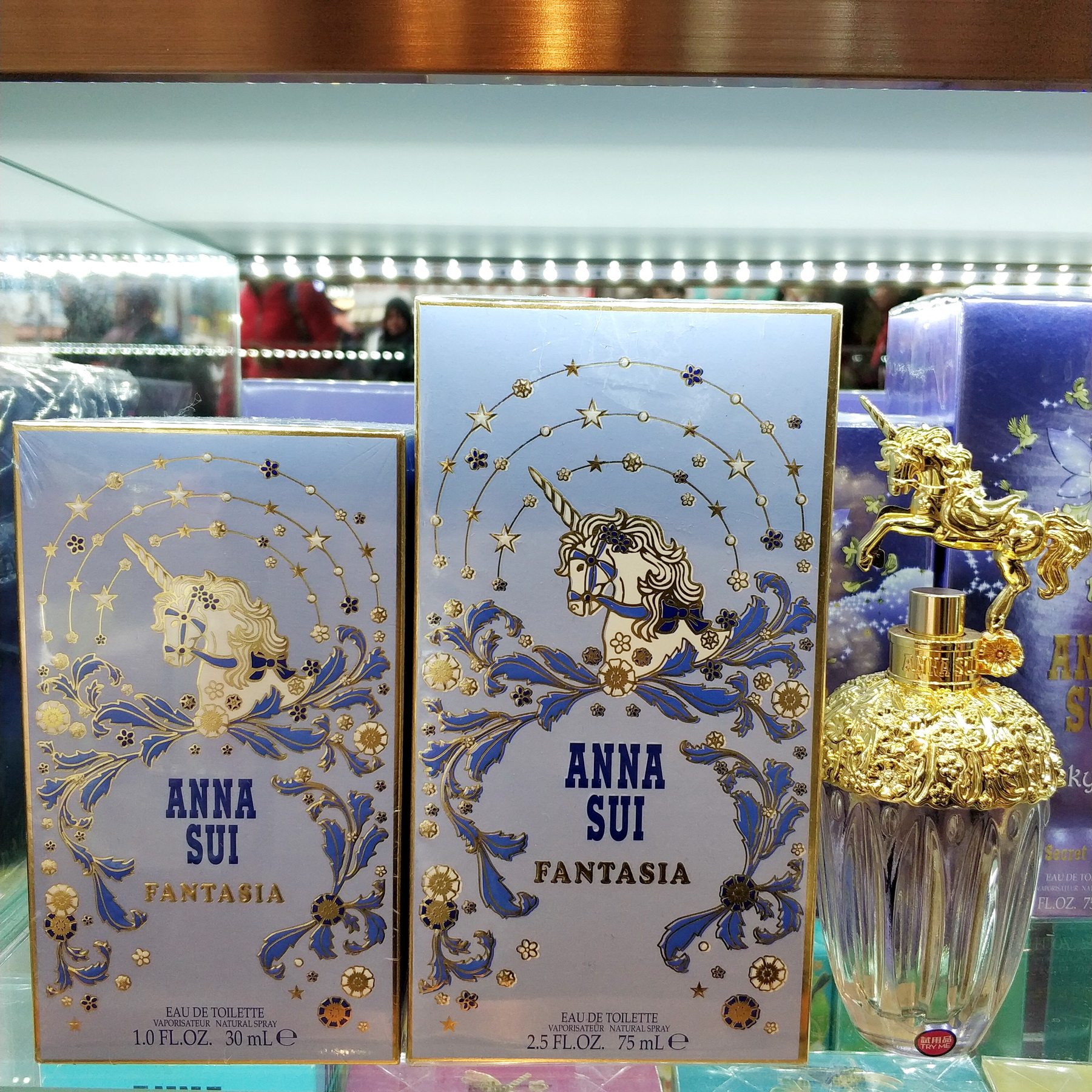 Anna sui/安娜苏独角兽筑梦天马淡香水花果香调持久迷人学生礼物