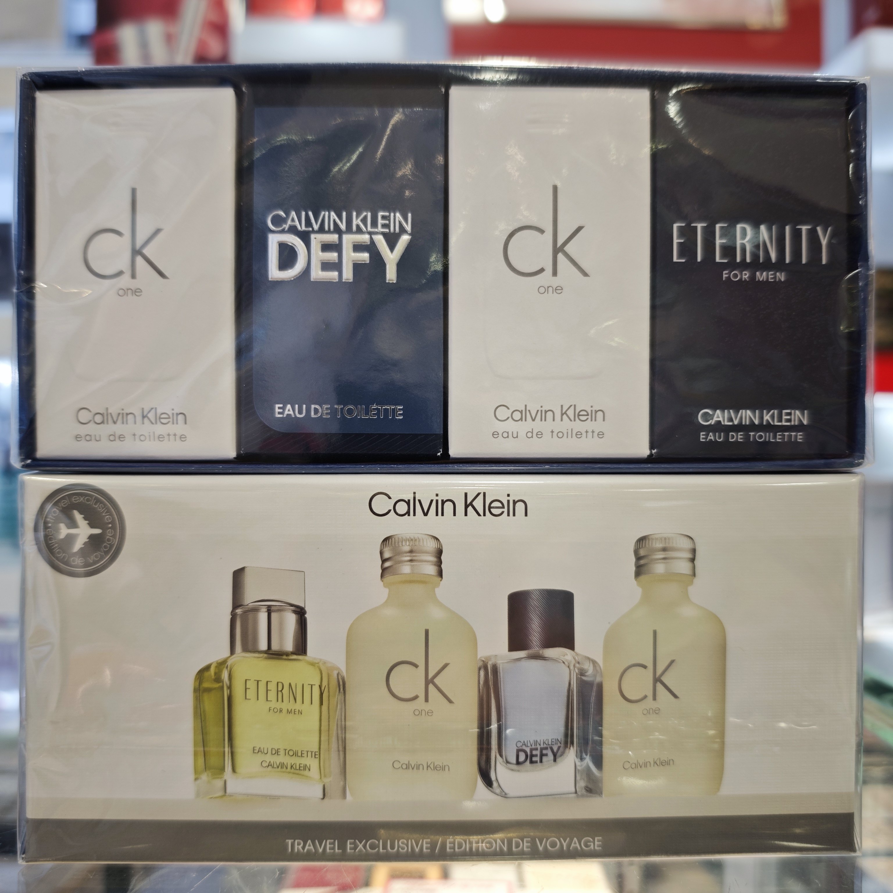 CK卡尔文克雷恩凯文克莱香水套装礼盒10ml*5香水自然清新持久