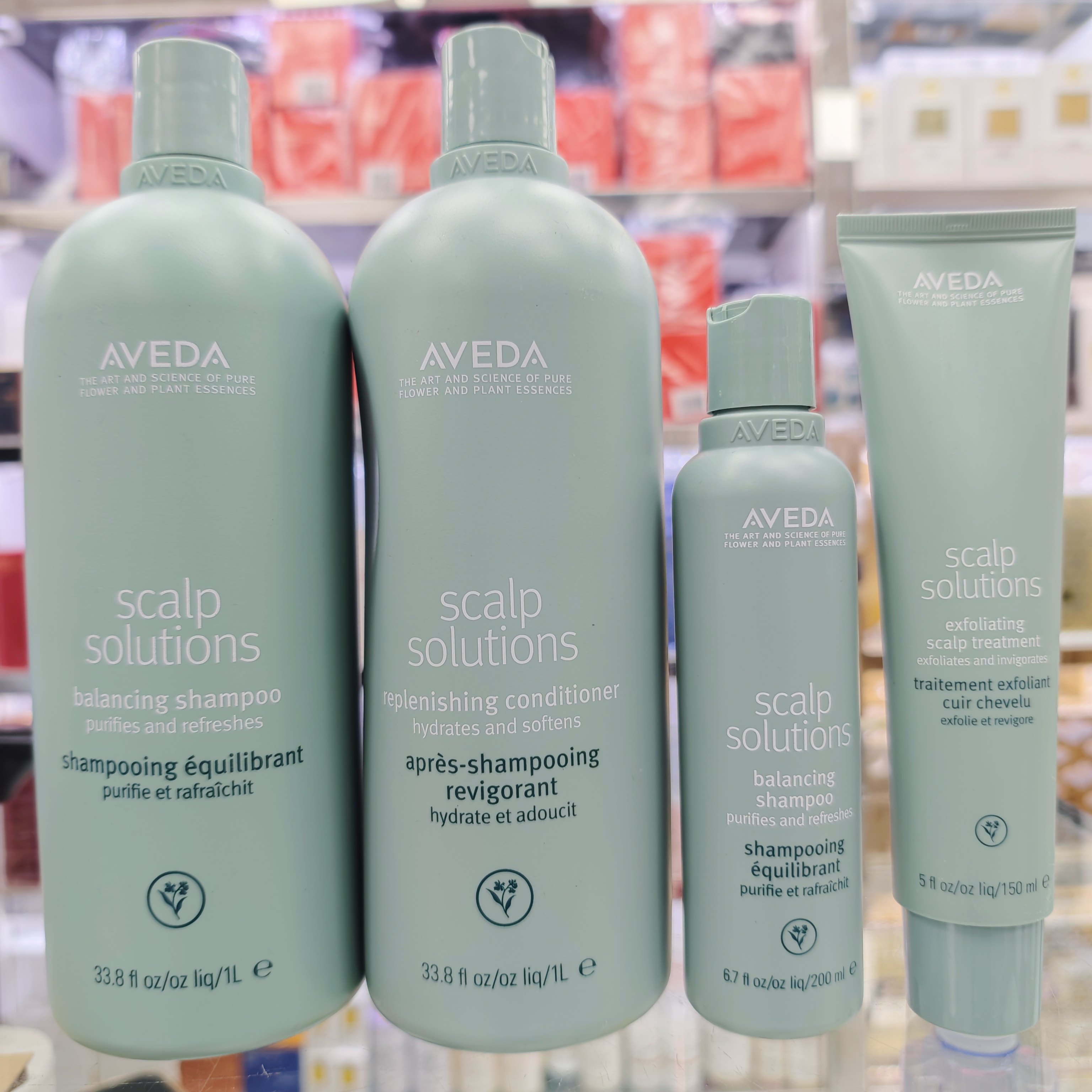 AVEDA艾梵达SCALP SOLUTIONS 头皮管理平衡洗发水/护发素清洁去油