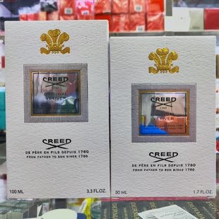 CREED信仰恺芮得克雷德拿破仑之水银色山泉千年帝国原始香根草