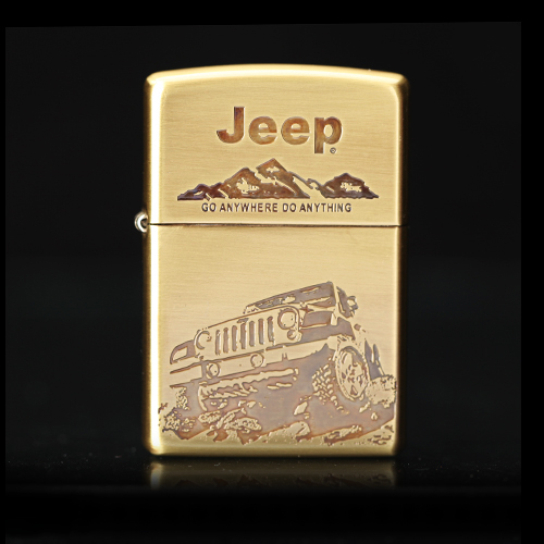 ZIPPO原装正品打火机防风 纯铜吉普车牧马人 JEEP汽车文化 限量版