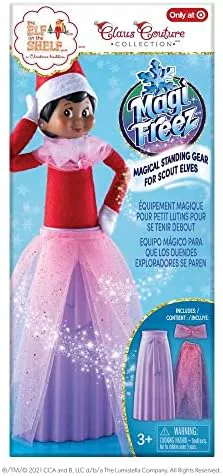 Эльф на Шелд Клаус Кутюр Блестящий Гала -платье Magi Fre